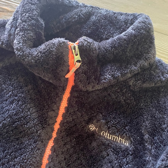 Columbia Kids Jacket - Black with Pink Zipper - Picture 2 of 6